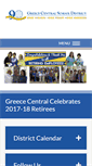 Mobile Screenshot of greececsd.org